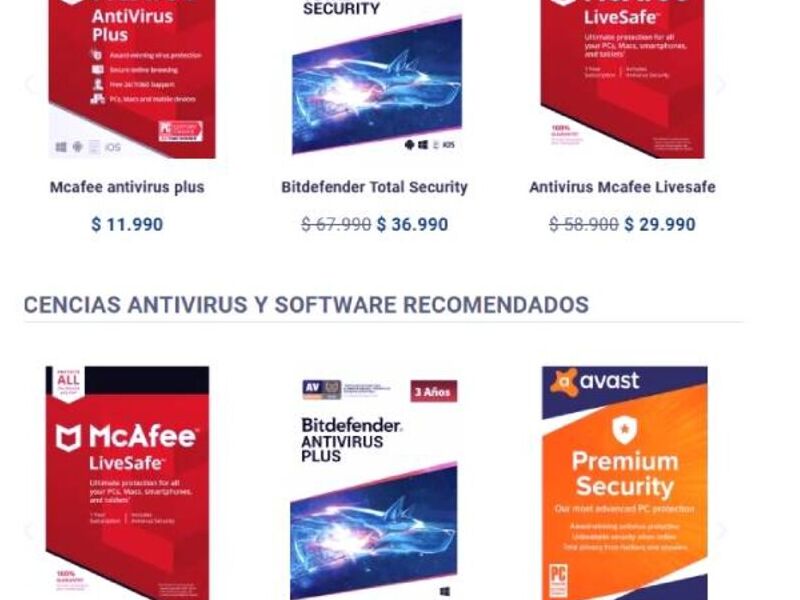 Licencias Antivirus Chile