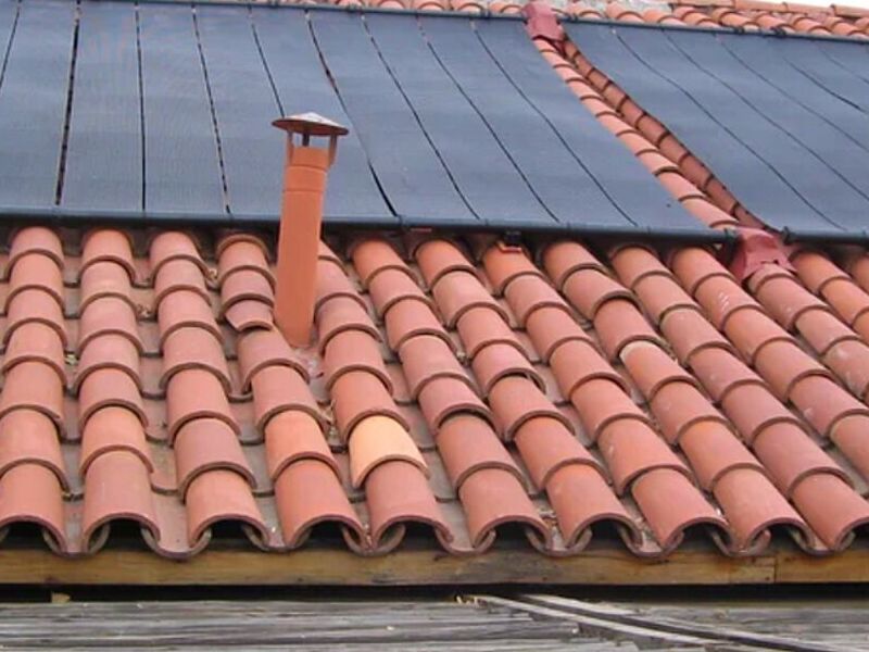 Instalación particular panel solar Chile