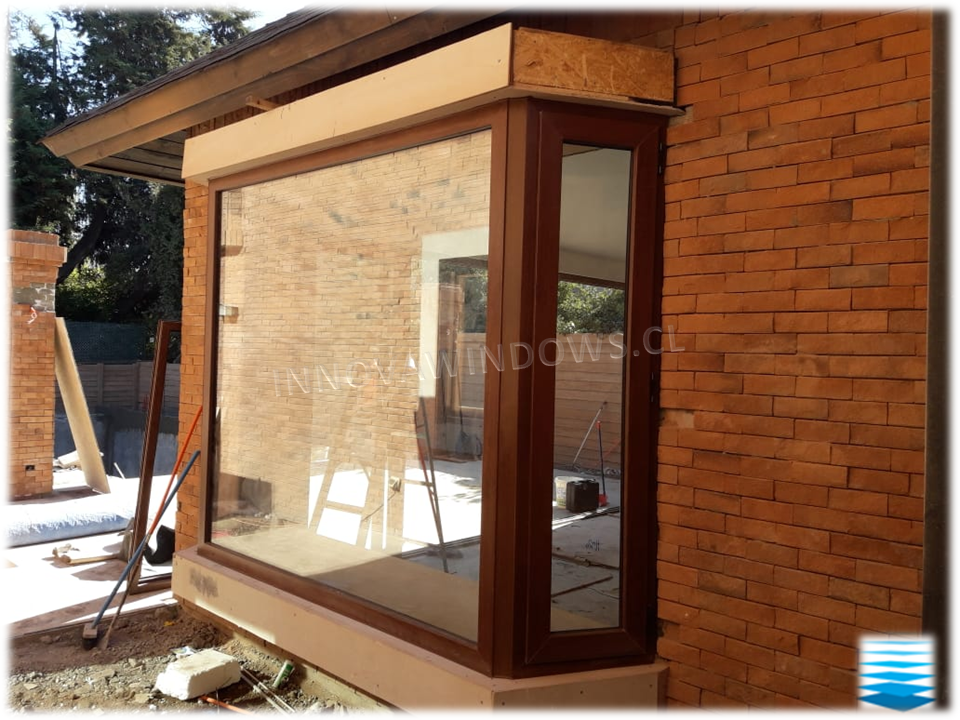 Ventanas de PvC Bow Windows Ventanas de PVC Innovawindows Construex