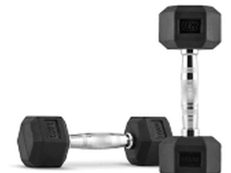 Mancuernas hexagonales de 10 kg deals