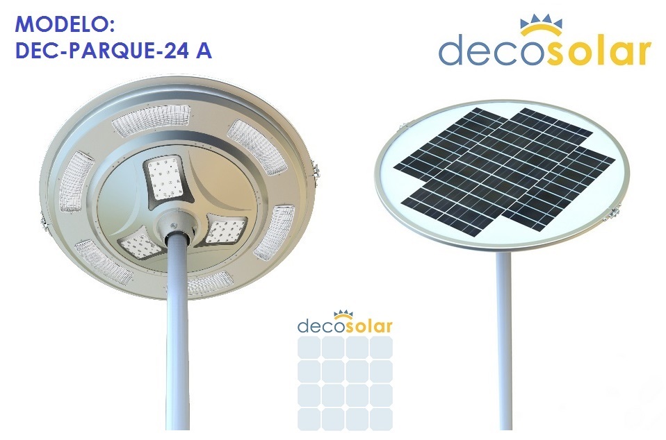 Luminaria Solar Ornamental DECPARQUE24 Deco Solar Construex