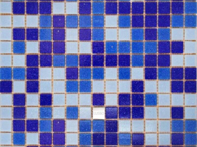 Mosaico Azul Santiago Lusso Revestimientos