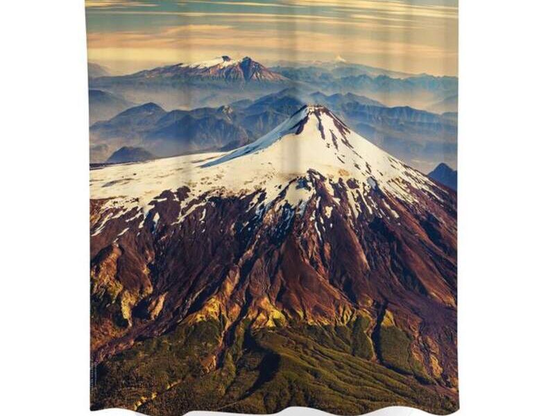 Cortina de baño Volcán Villarrica