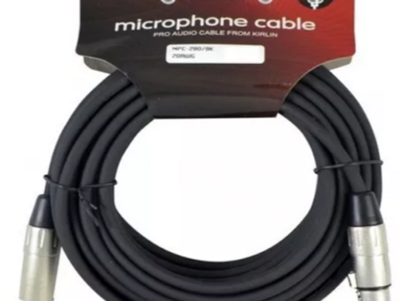 Cable Micrófono Kirlin Xlr Santiago