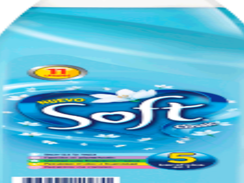 Detergente líquido soft suavizante 