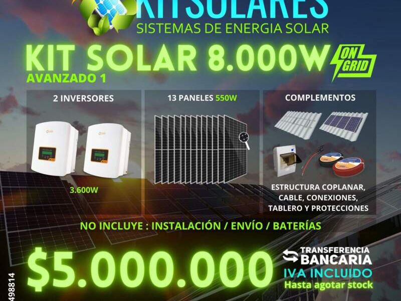 Kit Solar OnGrid 13 Chile 