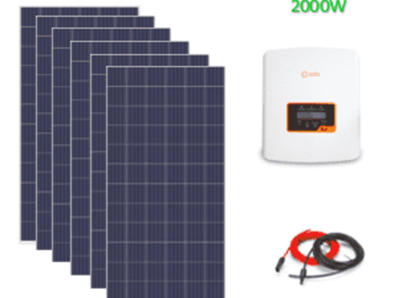 Kit Solar Fotovoltaico 2000w CHILE