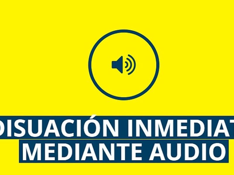 Disuasión audio Chile 