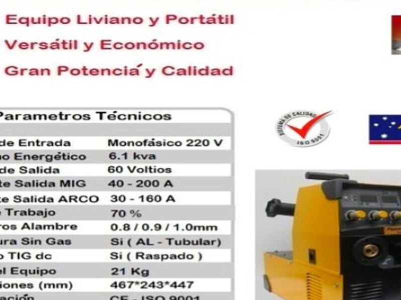 MIG 200 IGBT Chile