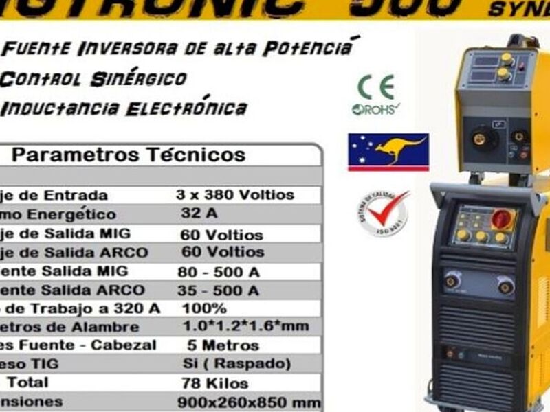 MIGTRONIC 500 SYNERGY Chile