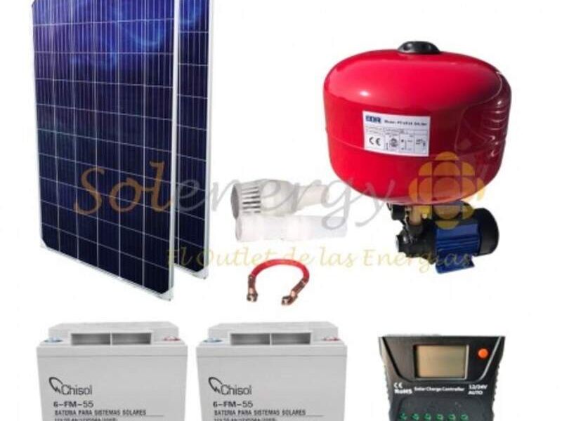 Kit Energia Solar Bomba de Agua Elevadora
