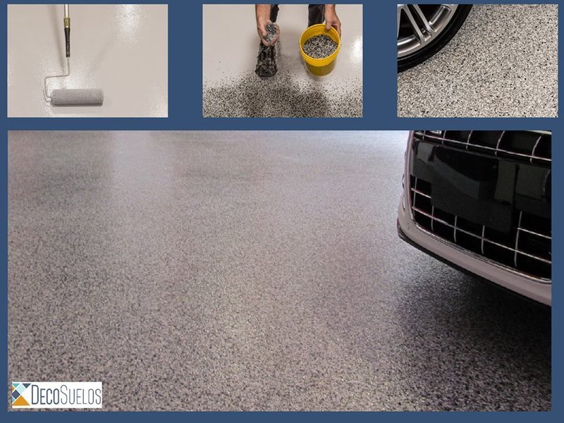 Flakes granito (Epoxico granito) : Decosuelos | CONSTRUEX